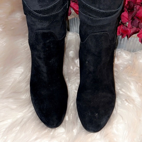 SAM EDELMAN Sable Over The Knee Suede Heel Boot - Picture 8 of 12